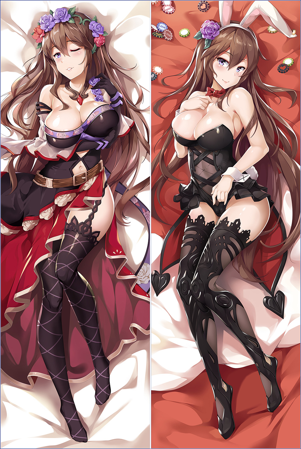 Granblue Fantasy Rosetta Anime Dakimakura Pillow Case