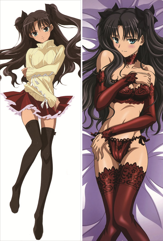 Fate stay night Rin Toosaka Anime Dakimakura Japanese Pillow Cover