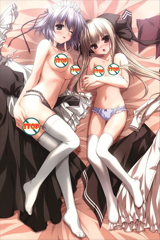 Eden of the East Sion + Elica Anime Dakimakura Japanese Pillow Cover