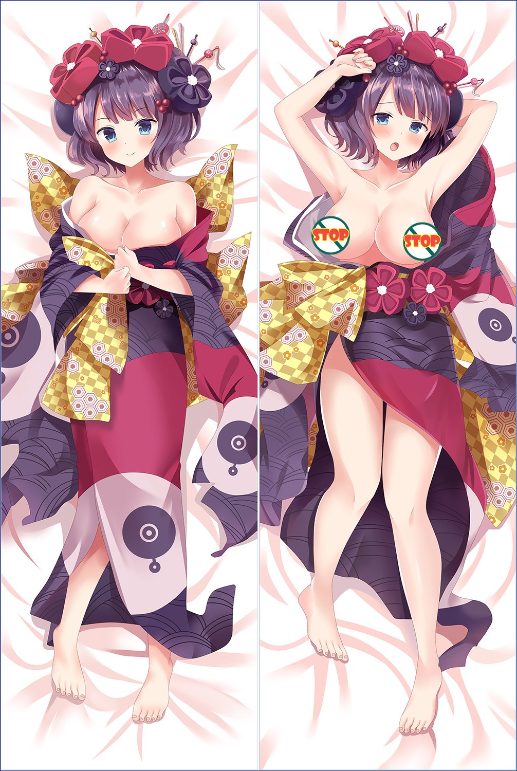 Fate Grand Order Katsushika Hokusai Anime Dakimakura Pillow Cover