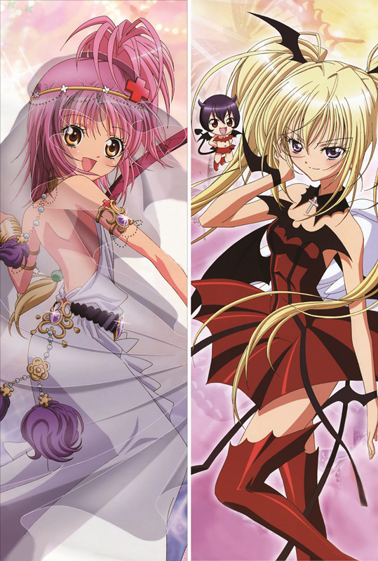 Shugo Chara! Amu Hinamori + Utau Hoshina Anime Dakimakura Japanese Pillow Cover