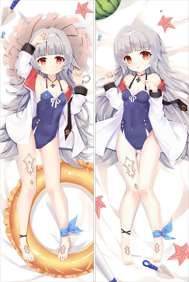 Azur Lane Z46 Anime Dakimakura Pillow Cover