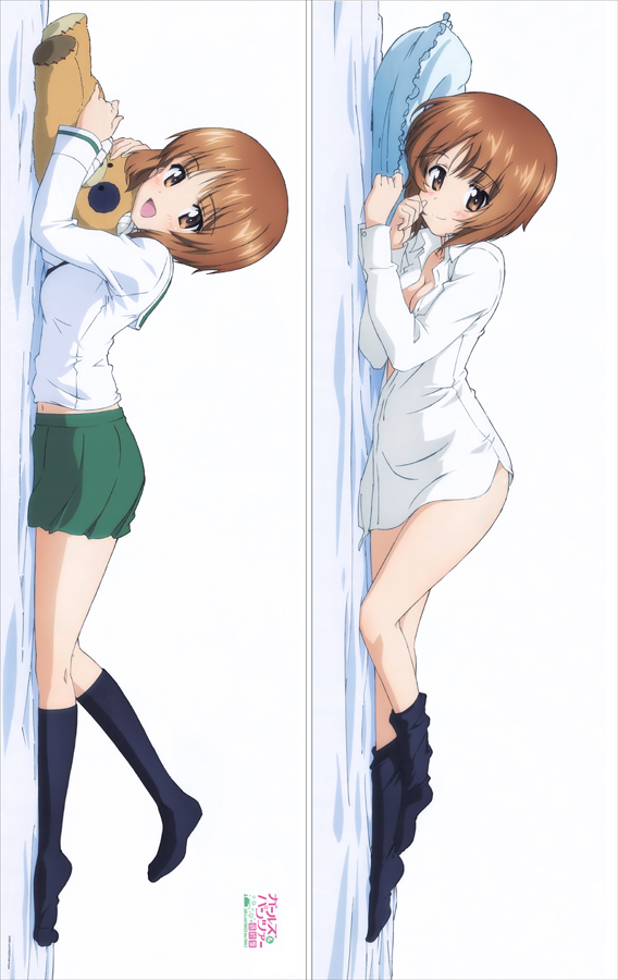 Girls und Panzer Nishizumi Miho Anime Dakimakura Pillow Cover