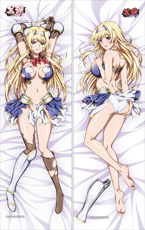 Kuroinu ~Kedakaki Seijo wa Hakudaku ni Somaru~ Alicia Arcturus Anime Dakimakura Hugging Pillow Cover