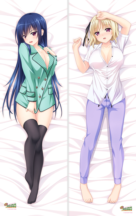 Erosion convenience store manager Masuki Kusunase & Yui chan Anime Dakimakura Pillow Cover