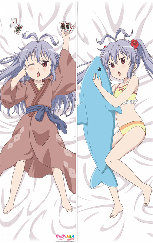 From Nonnonbi Renji Shouchi Anime Dakimakura Pillow Cover