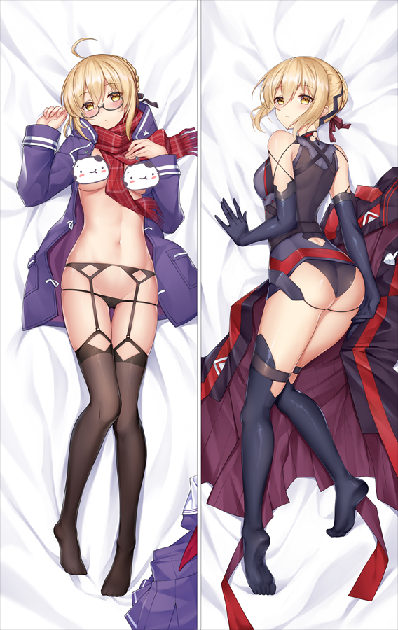 Fate/Grand Order Altria Anime Dakimakura Pillow Cover