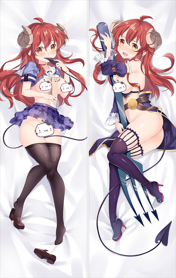 The Demon Girl Next Door Shamiko Yoshida Yūko Anime Dakimakura Pillow Cover