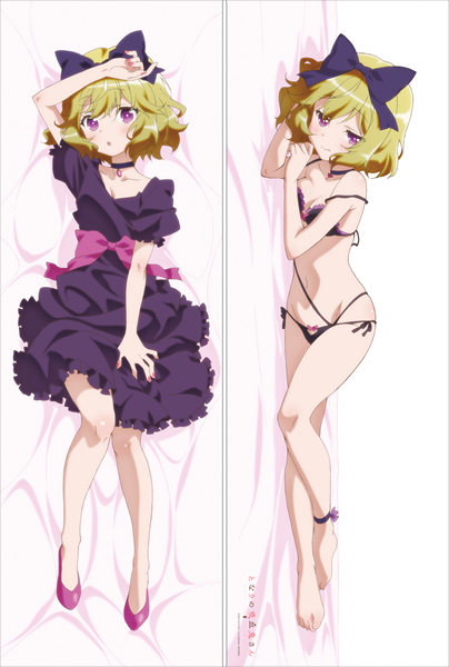 Ms. Vampire who lives in my neighborhood.Ellie Anime Dakimakura Pillow Cover