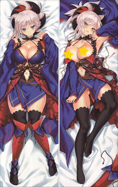 Fate/Grand Order FGO Miyamoto Musashi Anime Dakimakura Pillow Cover