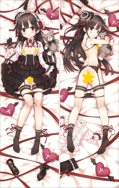 The Artist Cura Hachiroku Anime Dakimakura Pillow Cover