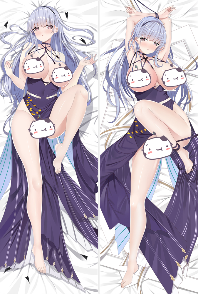 Azur Lane Dido R Anime Dakimakura Body Pillow Cover