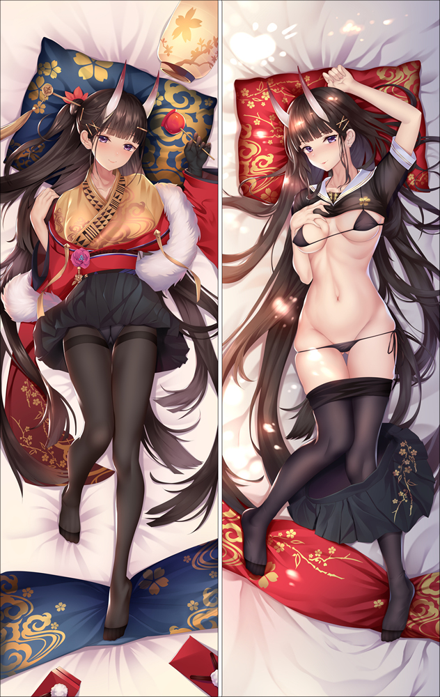 Azur Lane IJN Noshiro Anime Dakimakura Body Pillow Cover