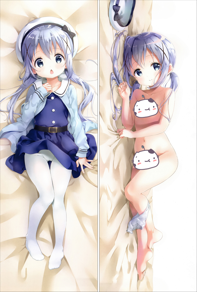 Is the Order a Rabbit? Chino Kafu Anime Dakimakura Body Pillow Cover