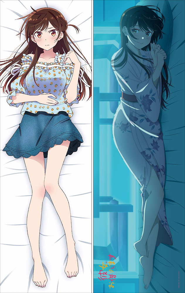 Kanojo, Okarishimasu Mizuhara Chizuru Anime Dakimakura Body Pillow Cover