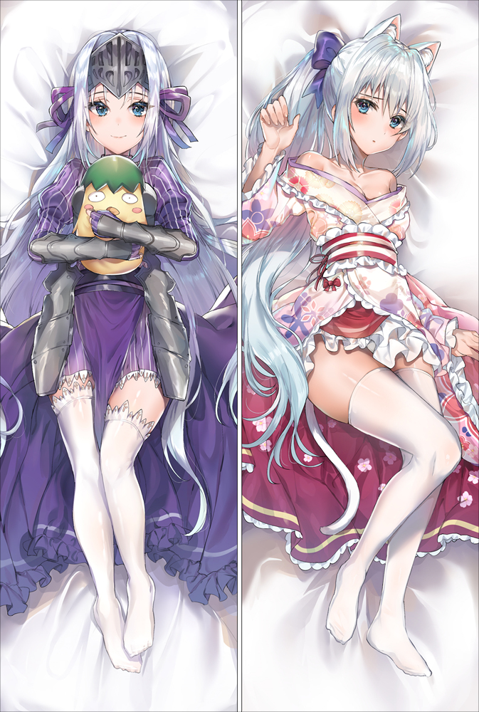 Is This a Zombie? Eucliwood Hellscythe Anime Dakimakura Body Pillow Cover
