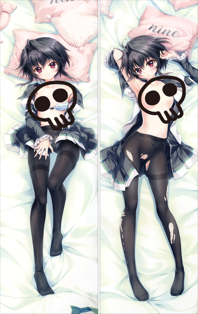 9-Nine-Here's Here or Here Yuuki Noa Anime Dakimakura Body Pillow Cover