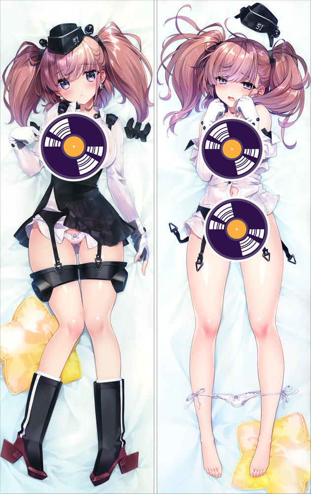Kantai Collection Atlanta Anime Dakimakura Body Pillow Cover