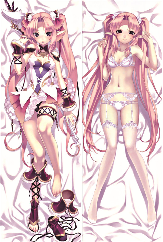 Record of Agarest War Ellis Anime Dakimakura Japanese Pillow Cover
