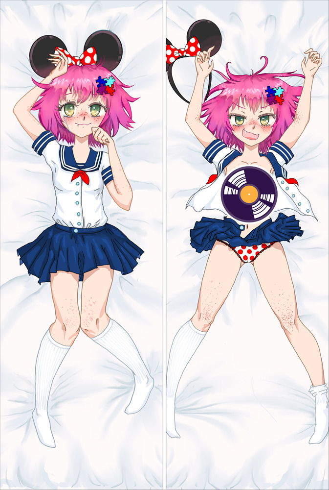Measles-chan Anime Dakimakura Body Pillow Cover