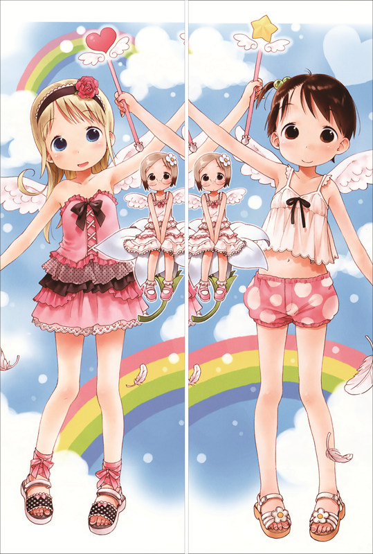 Strawberry Marshmallow Ana Coppola + Chika Itou Anime Dakimakura Japanese Pillow Cover