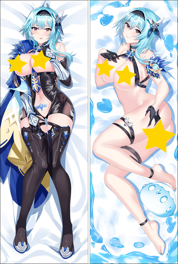 Genshin Impact Eula Anime Dakimakura Cover