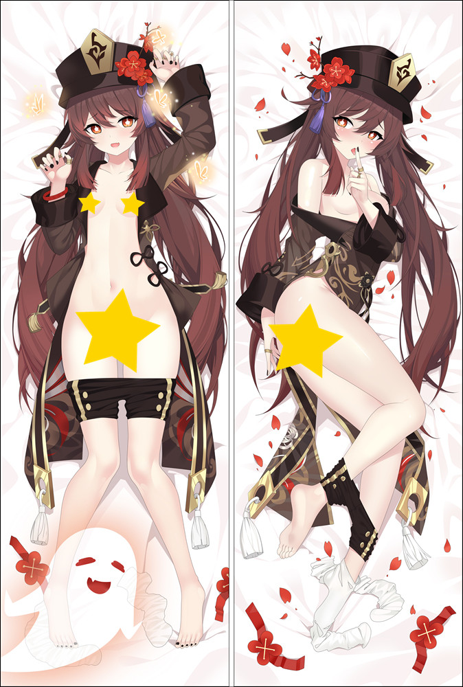 Genshin Impact Hutao Anime Dakimakura Cover