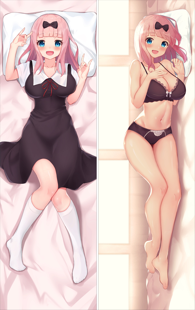 Kaguya-sama: Love Is War Fujiwara Chika Anime Dakimakura Body Pillow Cover