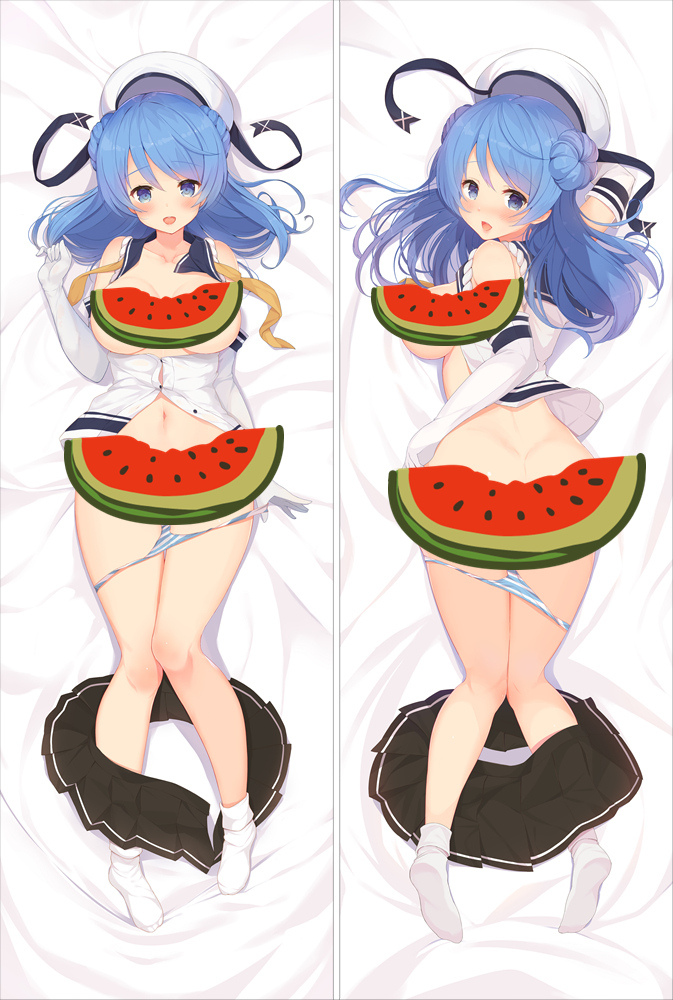 Kantai Collection Urakaze Anime Dakimakura Body Pillow Cover