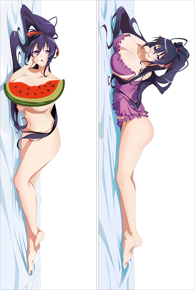 High School DxD Akeno Himejima Anime Dakimakura Body Pillow Cover