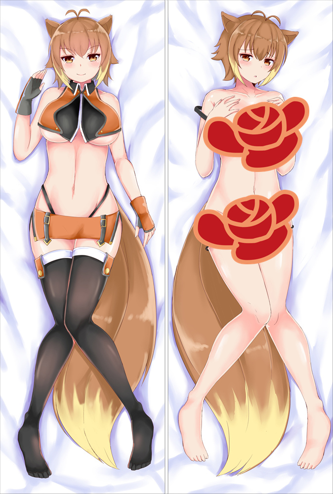Blazblue Makoto Nanaya Anime Dakimakura Body Pillow Cover