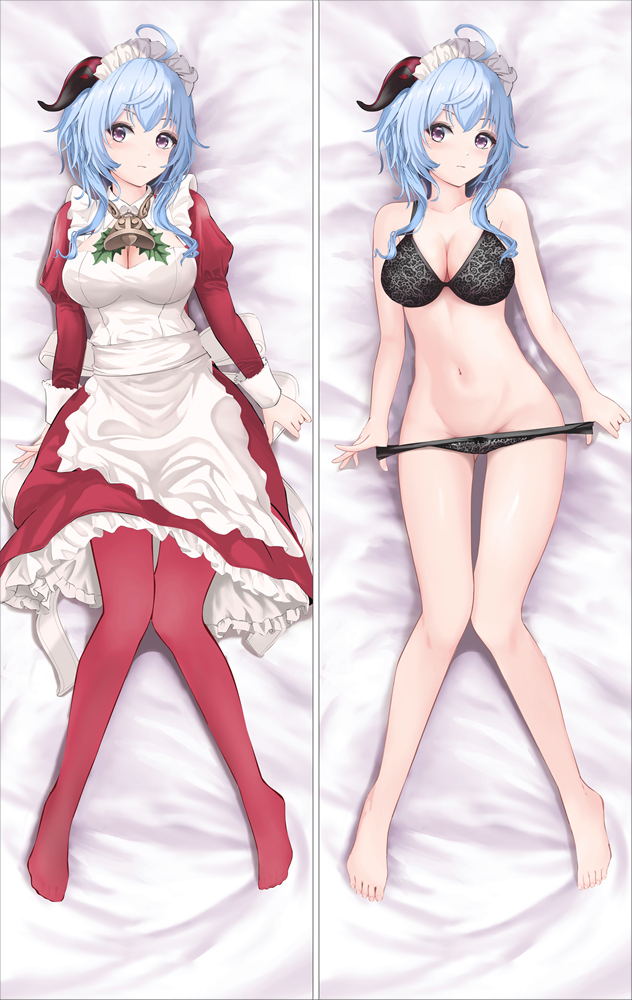 Genshin Impact Ganyu Anime Dakimakura Body Pillow Cover