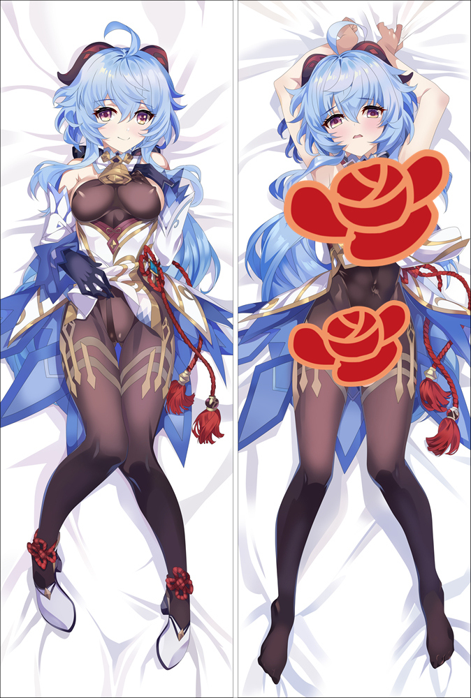 Genshin Impact Ganyu Anime Dakimakura Body Pillow Cover