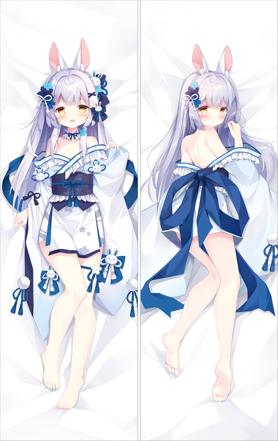Virtual Youtuber Bilibili Rabbit Anime Dakimakura Body Pillow Cover