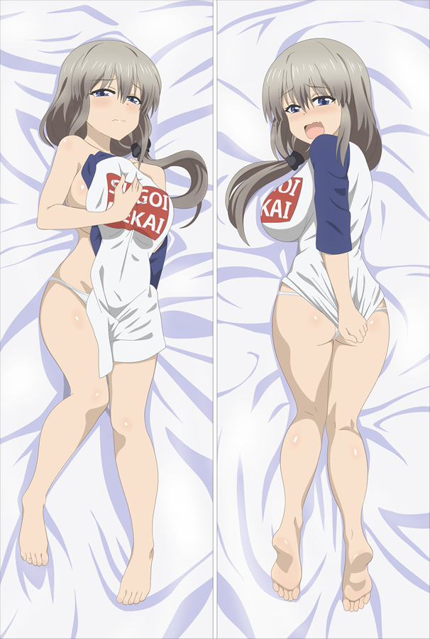 Uzaki-chan Wants to Hang Out! Uzaki Hana Anime Dakimakura Pillow Cover