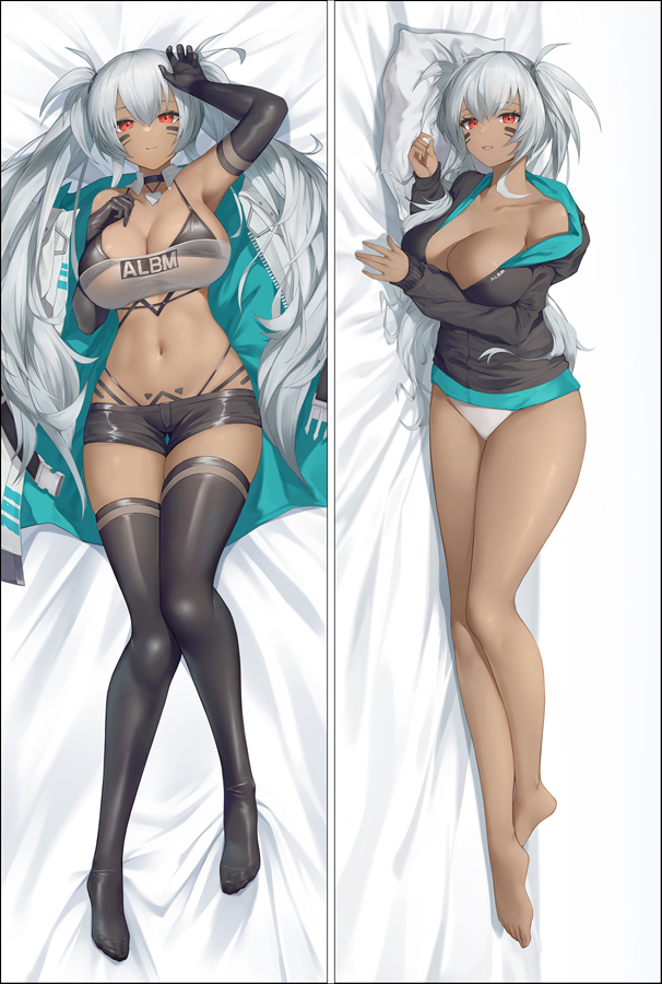 Azur Lane Alabama Anime Dakimakura Pillow Cover