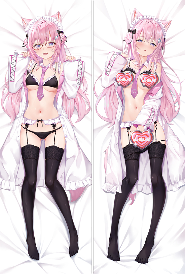 Hololive Virtual Youtuber Hakui Koyori Anime Dakimakura Body Pillow Cover