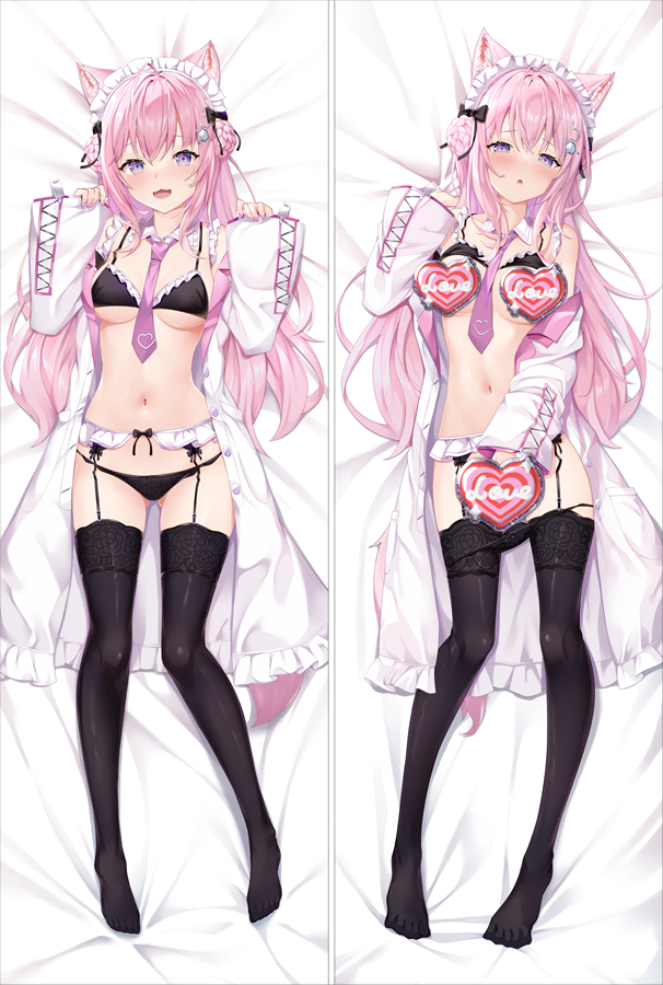 Hololive Virtual Youtuber Hakui Koyori Anime Dakimakura Body Pillow Cover