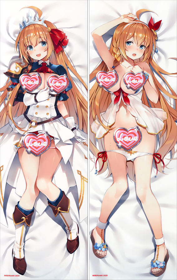 Princess Connect! Re:Dive Pecorine Anime Dakimakura Body Pillow Cover