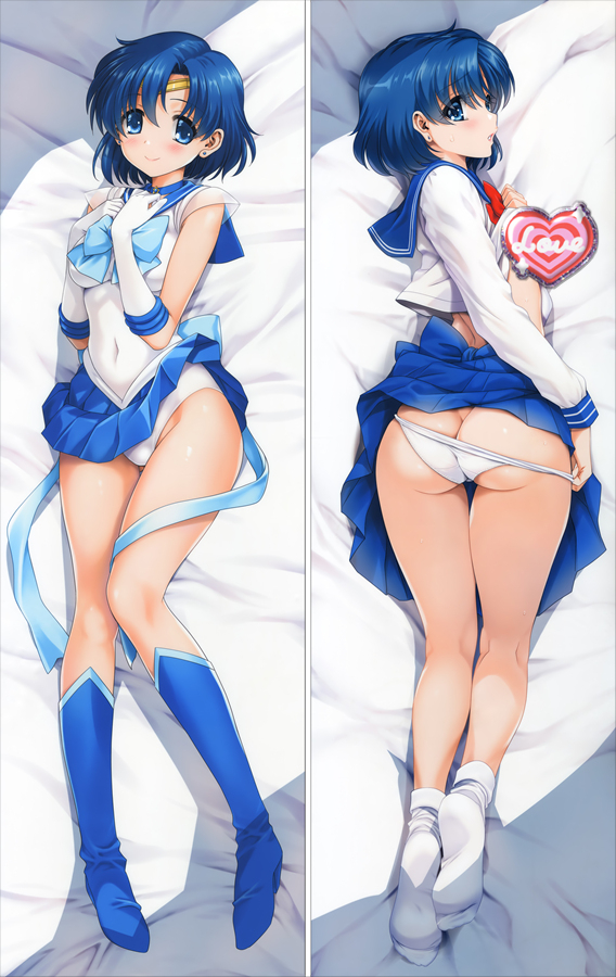 Sailor Moon Ami Mizuno Anime Dakimakura Body Pillow Cover