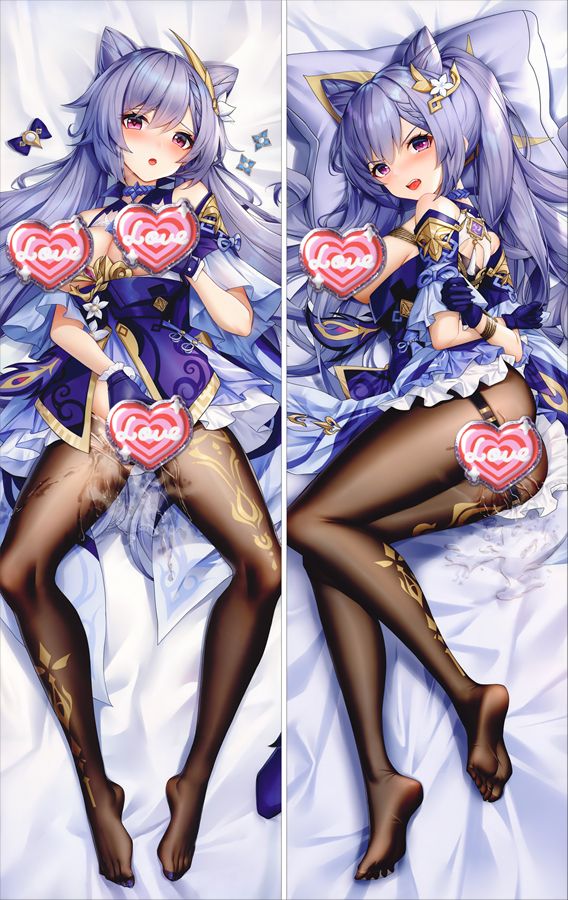 Genshin Impact Keqing Anime Dakimakura Body Pillow Cover