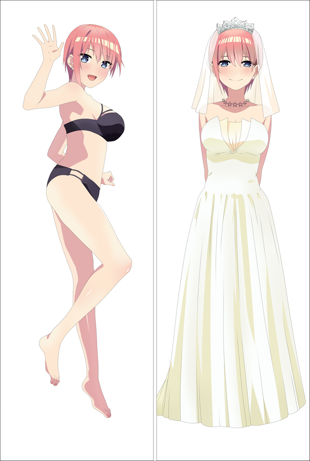 The Quintessential Quintuplets Nakano Ichika Anime Dakimakura Body Pillow Cover
