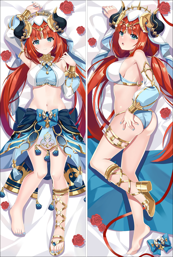 Genshin Impact Nilou Anime Dakimakura Body Pillow Cover