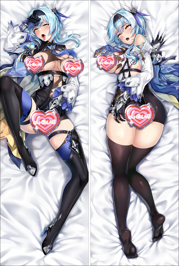 Genshin Impact Eula Anime Dakimakura Body Pillow Cover