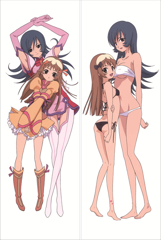 Zoids: Genesis Kotona Elegance + Rei Mii Anime Dakimakura Japanese Pillow Cover