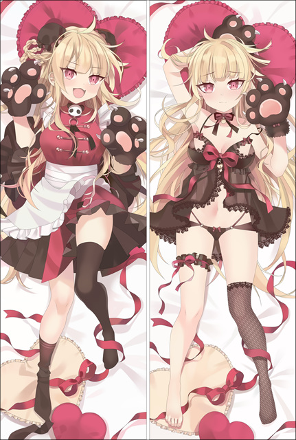 Virtual Youtuber Marisa Panda Anime Dakimakura Pillow Cover