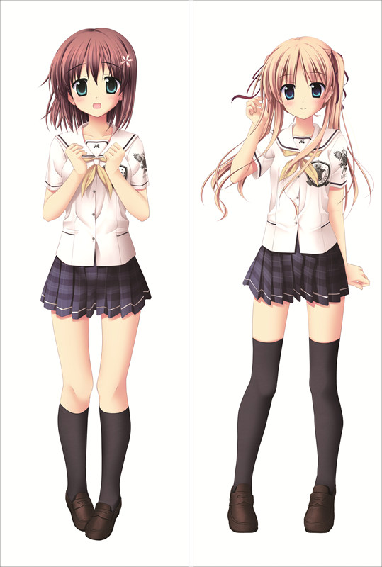 Aqua Rin Minami + Chisa Nonomiya Anime Dakimakura Japanese Pillow Cover