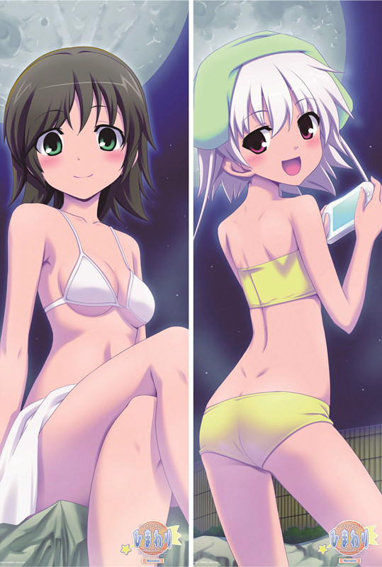 Himawari! Himawari Hinata + Shikimi Anime Dakimakura Waifu Pillow Case