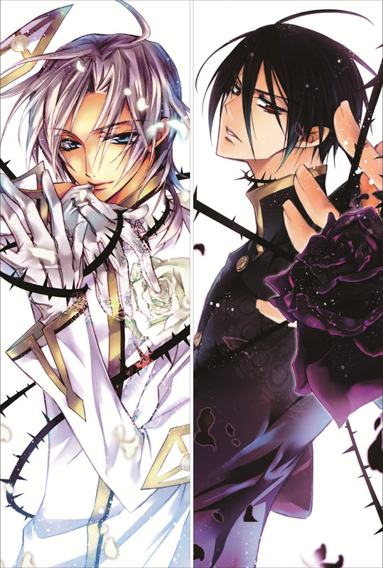 Kiss of the Rose Princess Kaede Higa + Seiran Asagi Anime Dakimakura Japanese Pillow Cover
