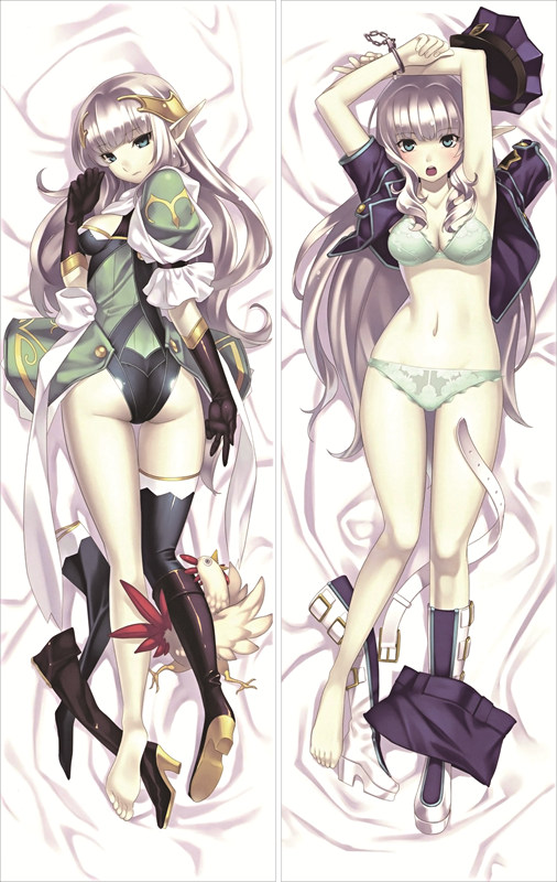 Record of Agarest War Zero Shernini Anime Dakimakura Japanese Pillow Cover